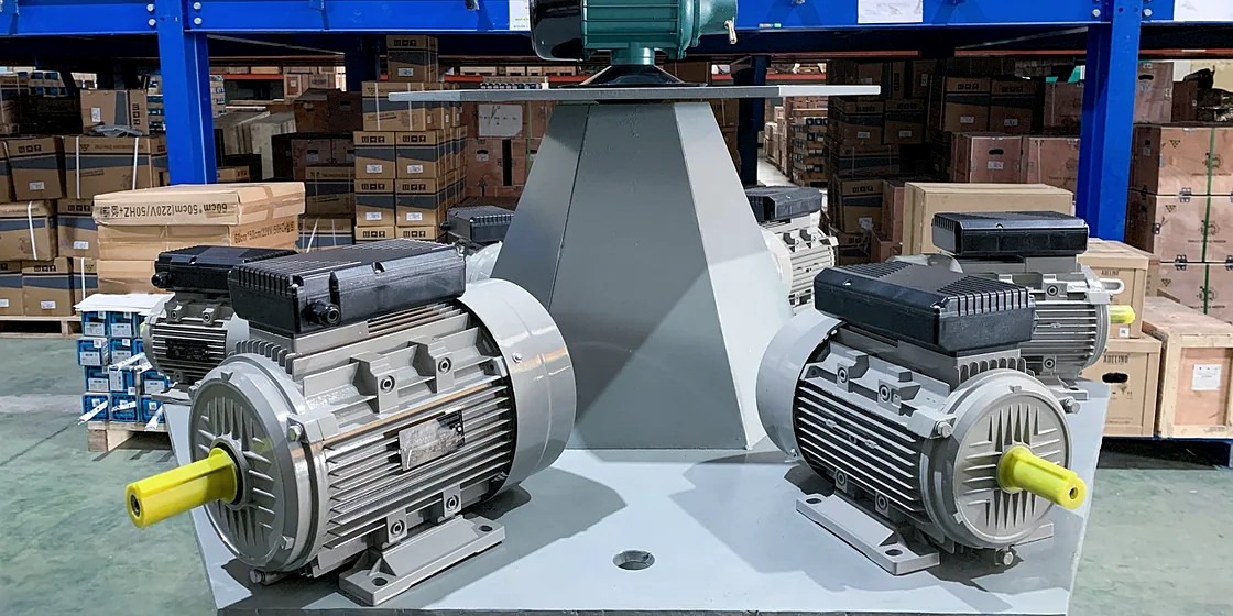 Industrial three-phase electric motors